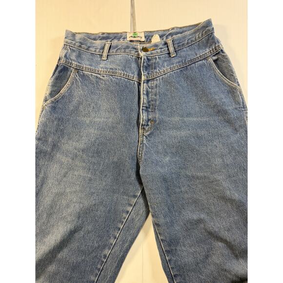 Women’s Vintage Palmettos Blue Denim Mom Jeans Size 31 X30 Measured - Picture 4 of 15